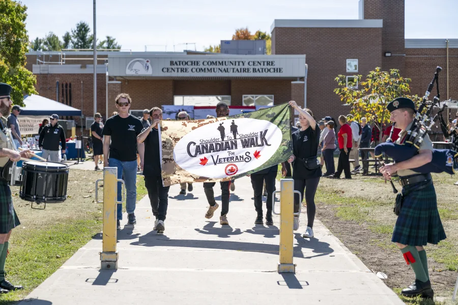 Marche canadienne pour les vétérans